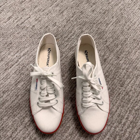 Woman's |Superga | 2790 Sneaker White/Multi | Limited edition - Picture 2 of 3